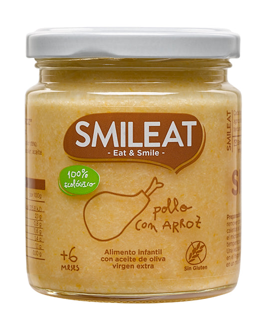 SMILEAT Papilla de 7 Cereales +6 Meses 200 G