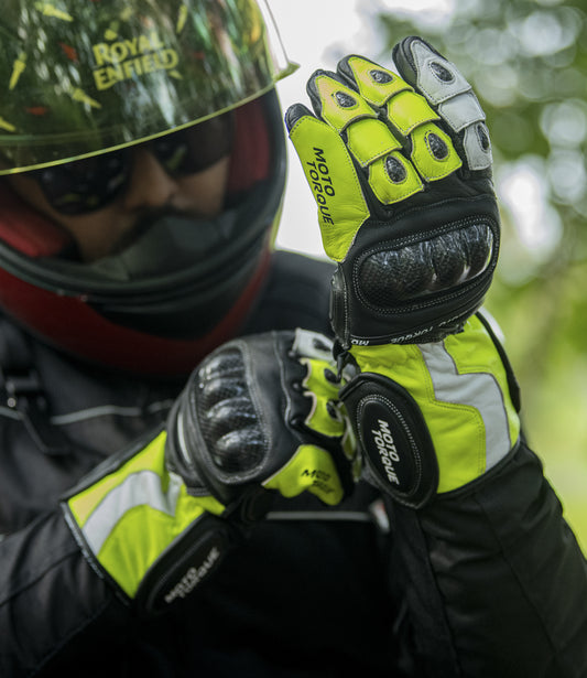 moto torque riding gloves