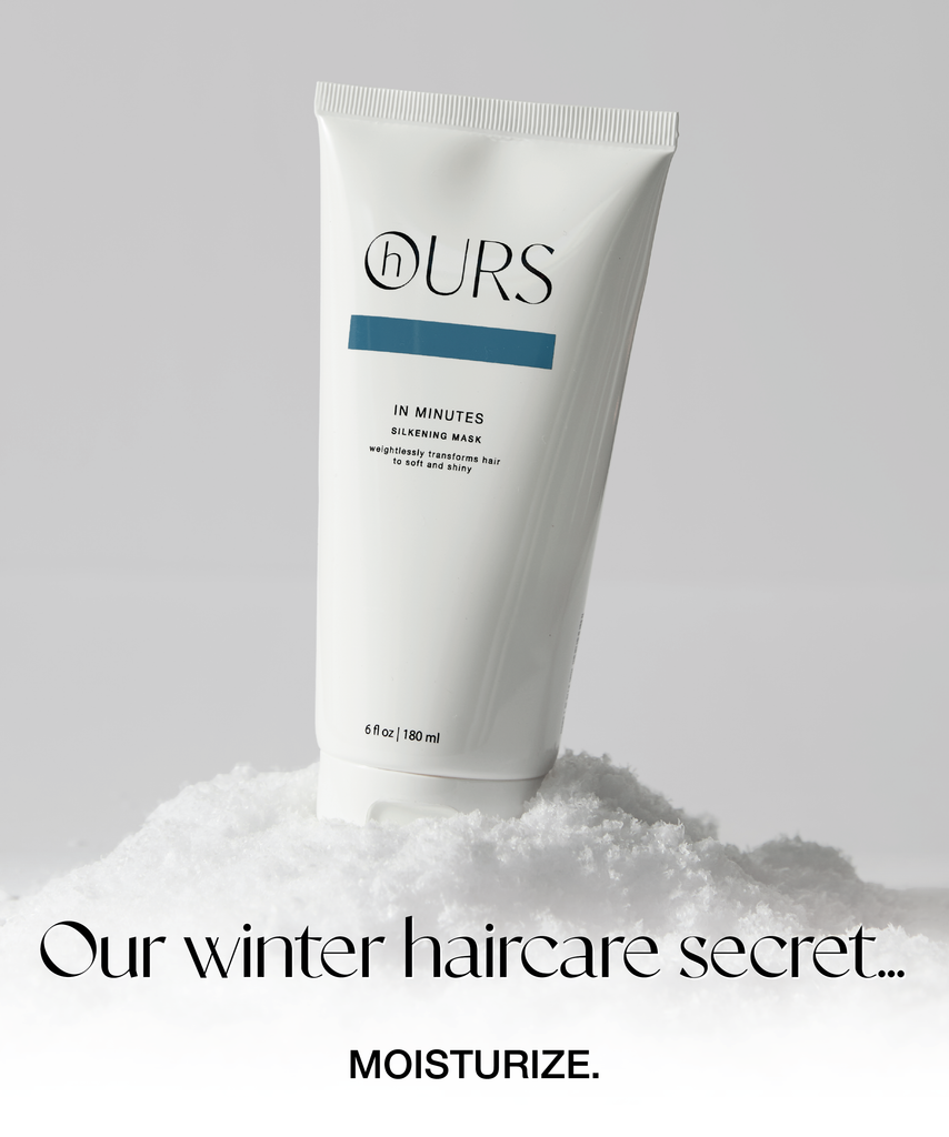 Our winter haircare secret...Moisturize