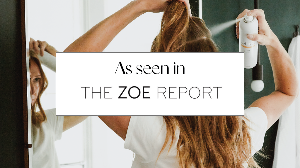 hOURS Haircare products as seen in the Zoe Report