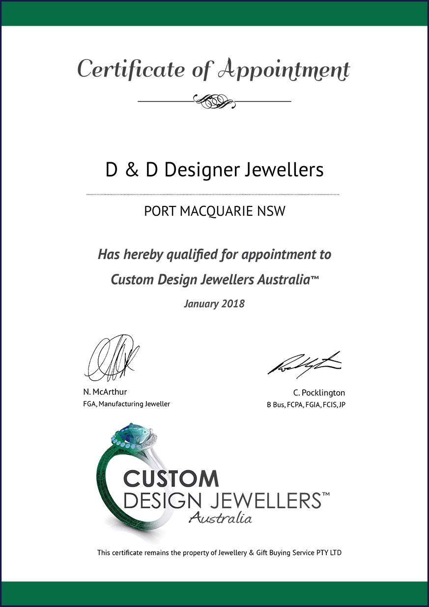 Custom Design Jewellers Port Macquarie