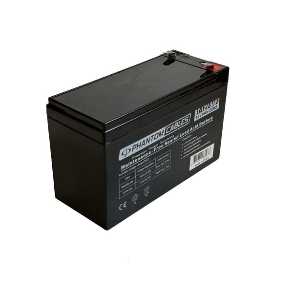 12V 9Ah Battery, Sealed Lead Acid battery (AGM), B.B. Battery HR9-12,  151x65x94 mm (LxWxH), Terminal T2 Faston 250 (6,3 mm)