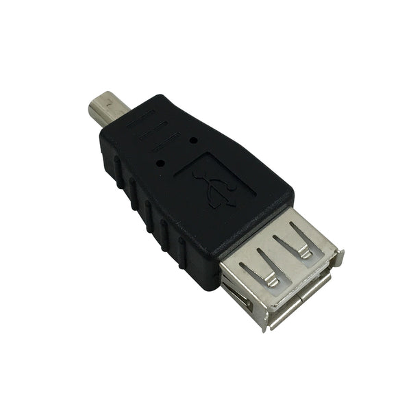 USB OTG Host Cable - MicroB OTG male to A female