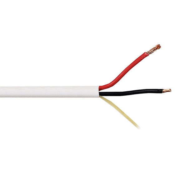 1000ft 6C 22AWG Stranded Shielded Control Cable - CMP Plenum - White