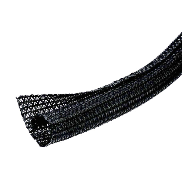 Hampool Black Braided Wire Loom Braided Cable Sleeving - China Cable Sleeve,  Braided Sleeving