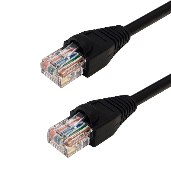 Cat6 Outdoor Ethernet Cable Black, Gel Filled, Direct Burial