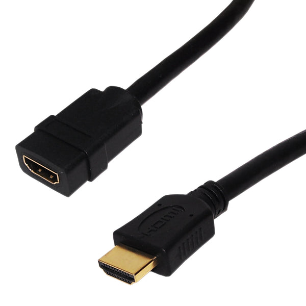 Câble HDMI haute vitesse HDMI (femelle)/Mini HDMI (mâle) - 13 cm