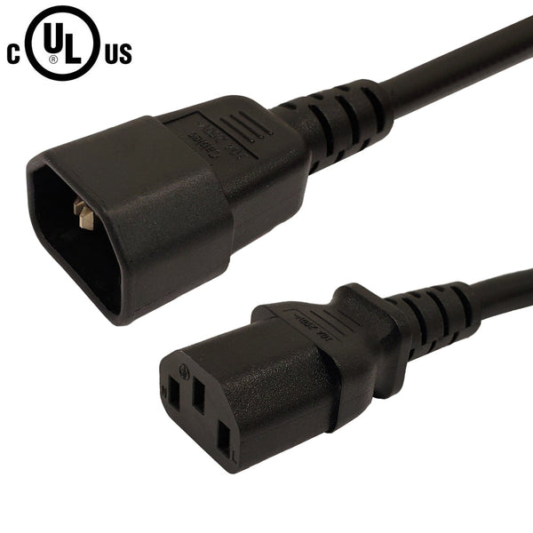 Flexible Electrical Cord Cable - 10AWG 3C SOOW 600V 90C - Black (Per M