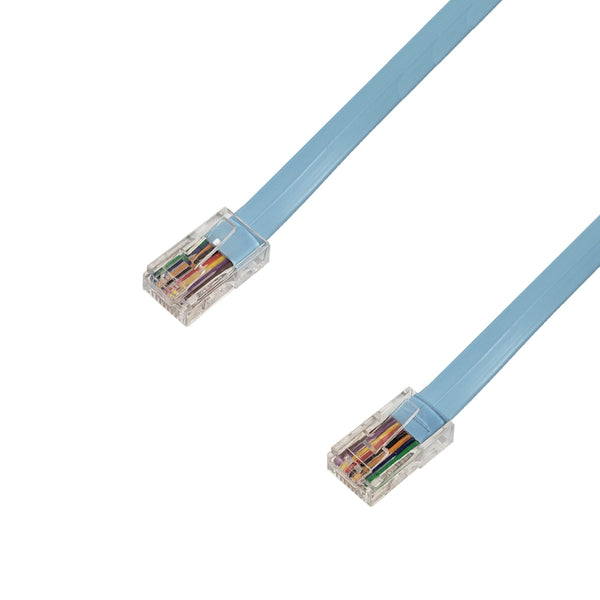 7ft (2m) RJ45 (Male) to DB9 (Female) Console Cable, Blue -  United  Kingdom