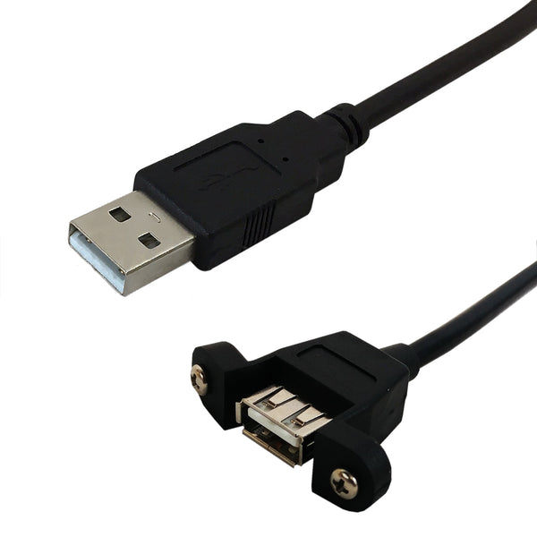 Câble HAMA USB A-Mâle vers B-Mâle (USB 2.0 - 480 Mbit/s) - Connecteurs  plaqués or - Textile tressé - 1,50 mètre