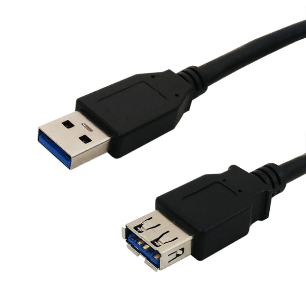 Cable alargador usb 3.0 equip a usb 3.0 macho - hembra 5m negro -  Electrowifi