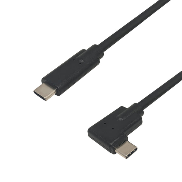 10Gbps Short USB Type C Cable,5inch USB A 3.0 Male to USB C 3.1 Male  Cable,USB C 3.1 3A Fast Charging FPC Flat