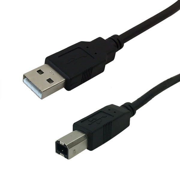 USB 2.0 A Male to Panel Mount Female Hi-Speed Cable