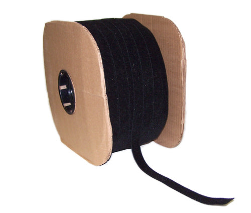 75ft 2 inch Velcro® Brand Hook 705 Adhesive Back Wrap - Black (per rol