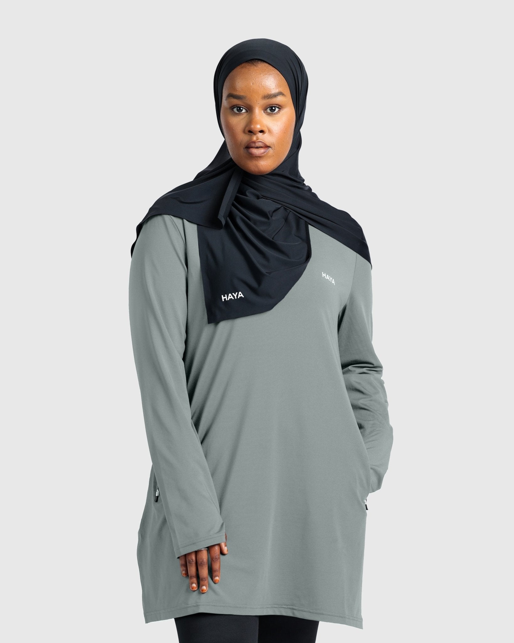 Essential Training Top - Grey - HAYA product image