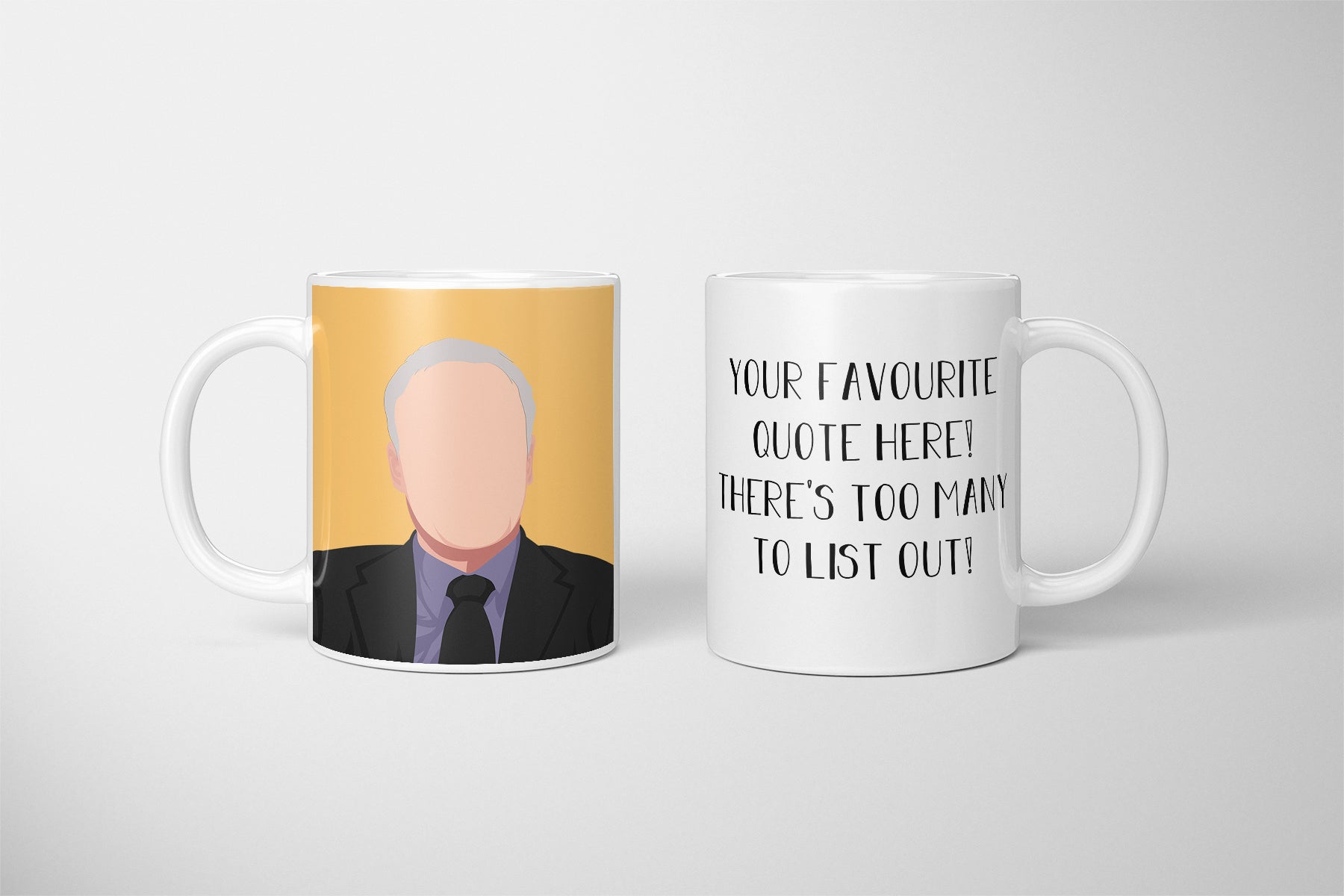 Creed Bratton Quote Mug, Creed Office Personalised Quote Mug, Creed Br