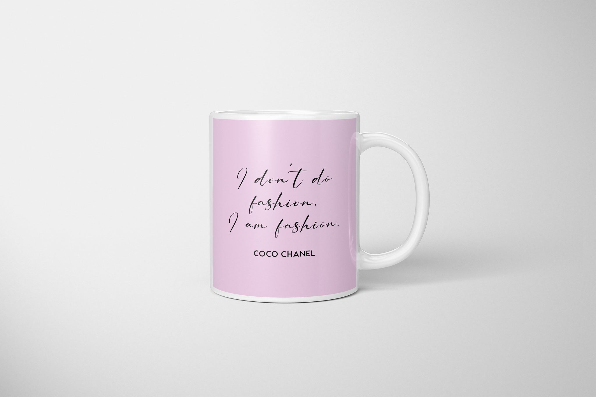 Coco Chanel Mug, Coco Chanel Quotes Mug, Head & Heels, Classy & Fabulo
