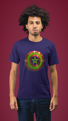 T-shirt Imprimé Captain Morocco Unisexe