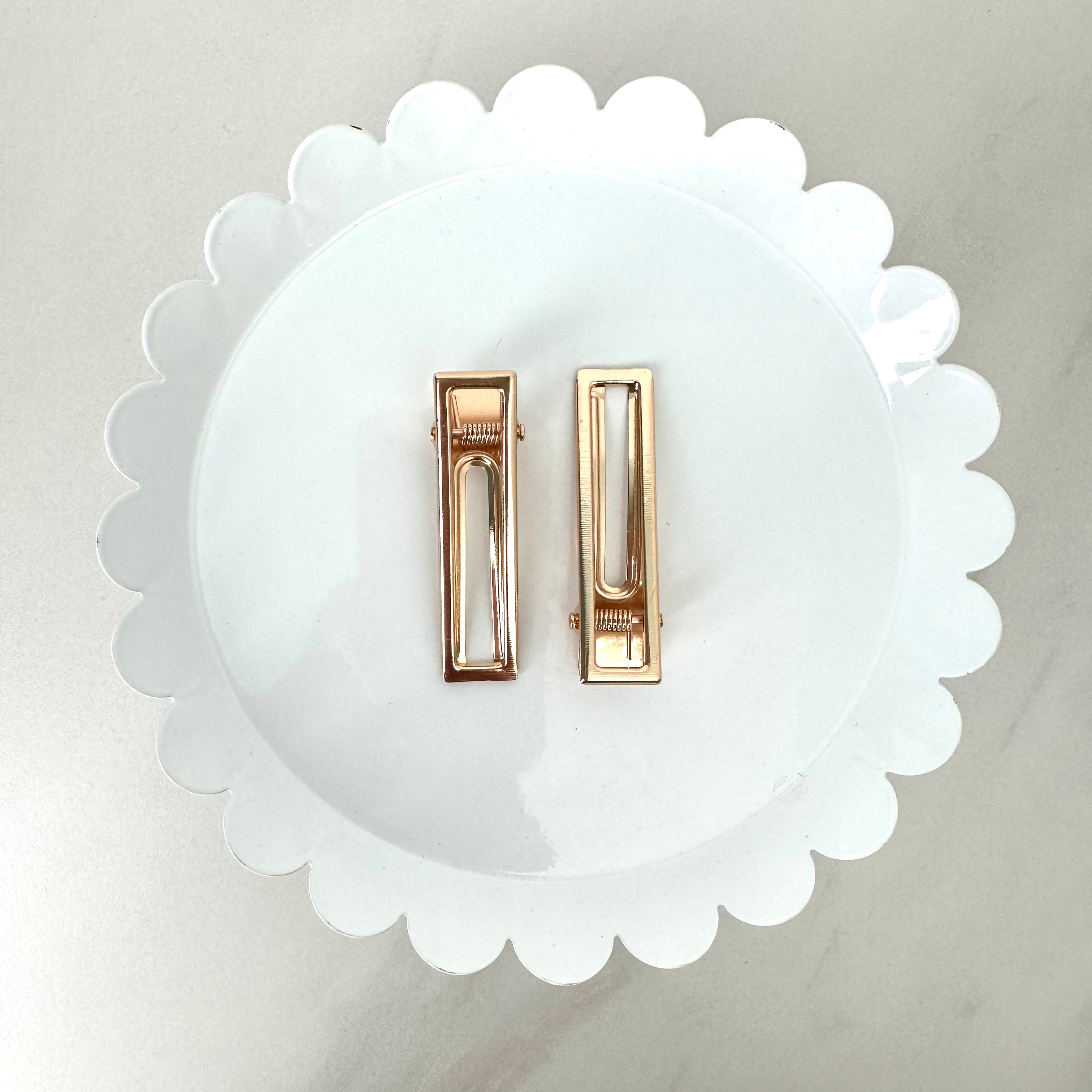 Rectangle Barrette (6 PIECES) - September 2023