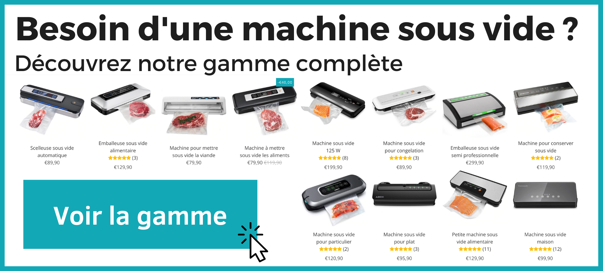 Machine sous vide