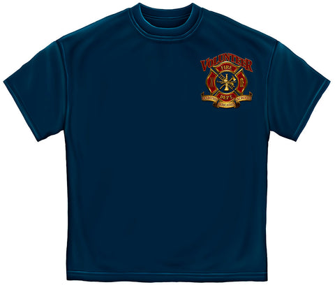 Volunteer Firefighter Tradition Sacrifice T-Shirt – The Firefighting Depot
