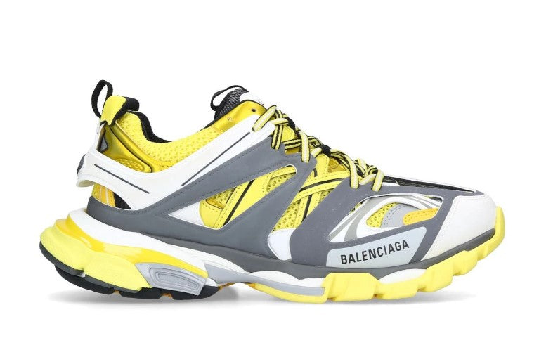 balenciaga track runners yellow