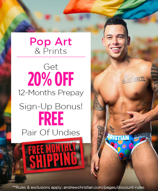 Chic & Sophisticated Curated Underwear Club with FREE SHIPPING