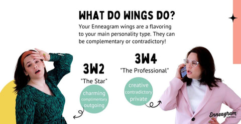 What do Enneagram wings do?