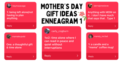 Enneagram Type One Gift Ideas for Mama Day