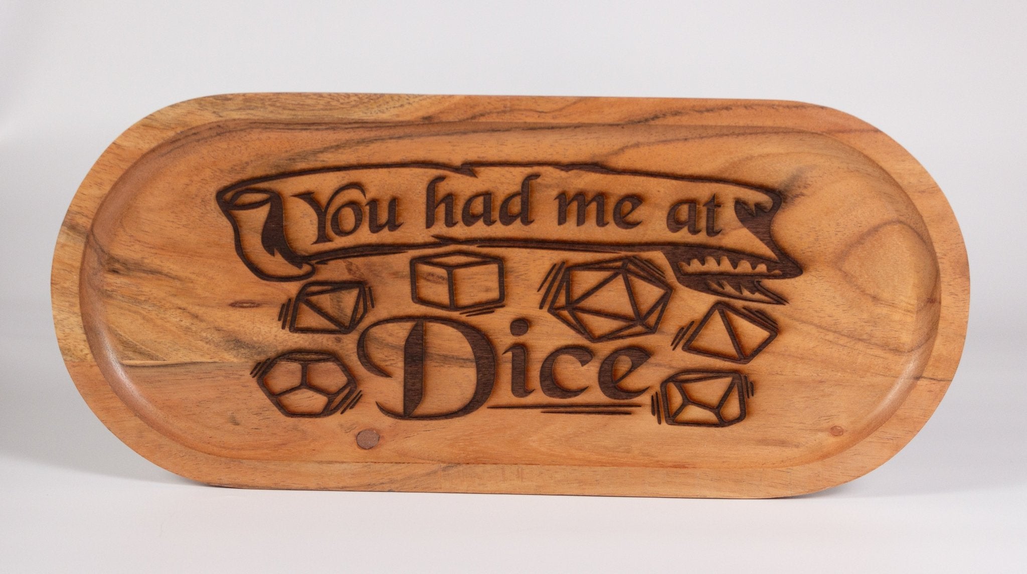 Gifts for DND Player D20 Dice with Custom Engraving & Color - CALLIE