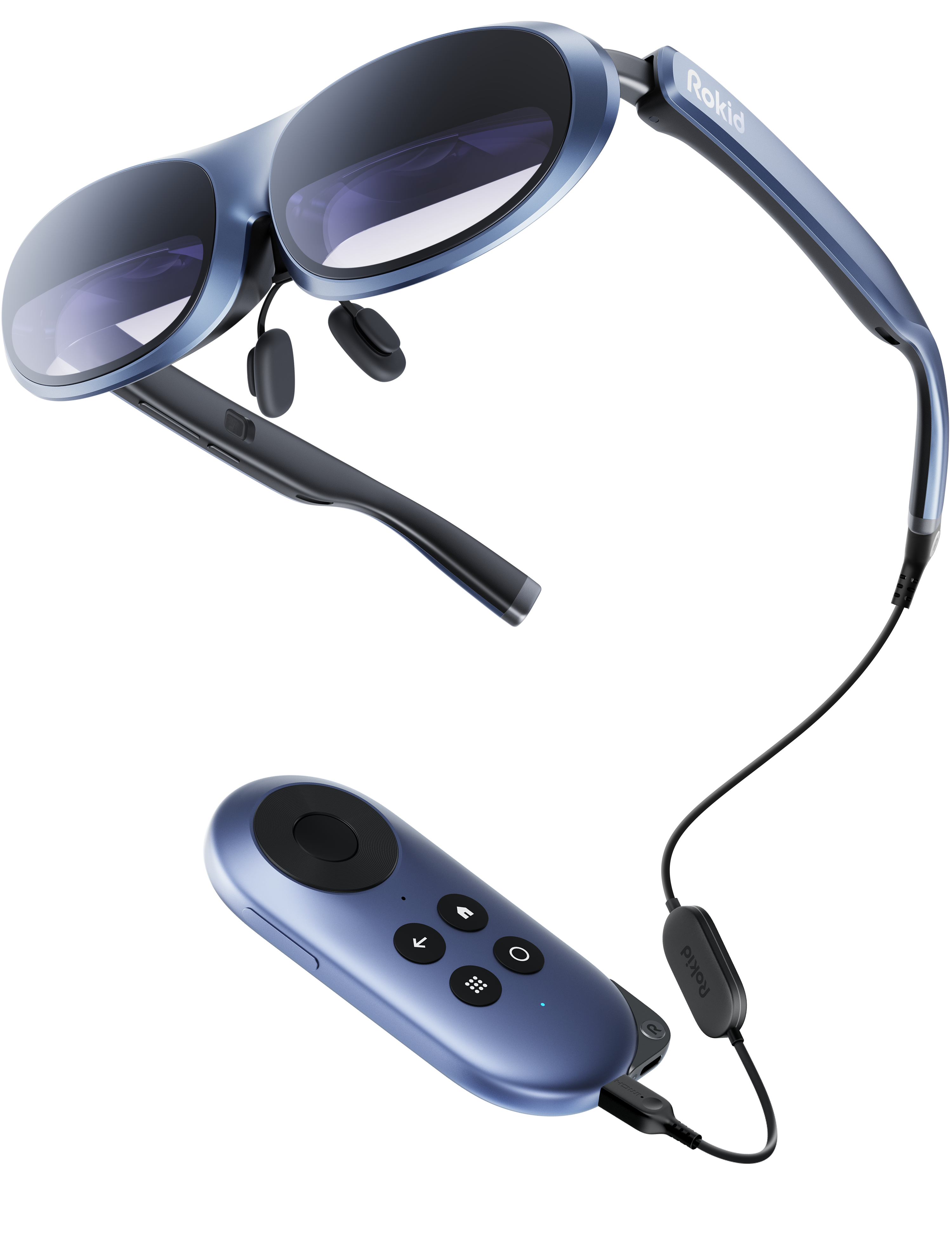 Rokid Max AR glasses and Rokid Station