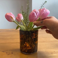 candle jar vase