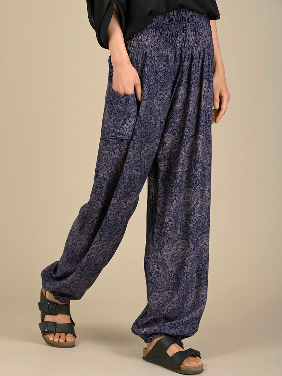 Paisley Harem Pants - High Crotch – Forgotten Tribes