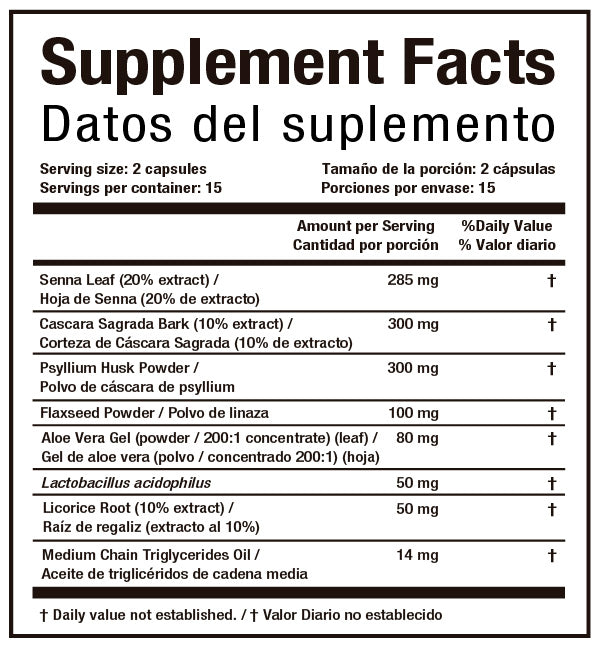 Tabla Nutricional