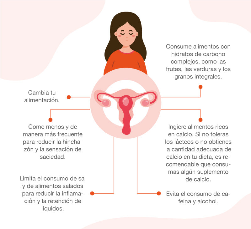 Recomendaciones para aliviar el síndrome premenstrual a través de la dieta