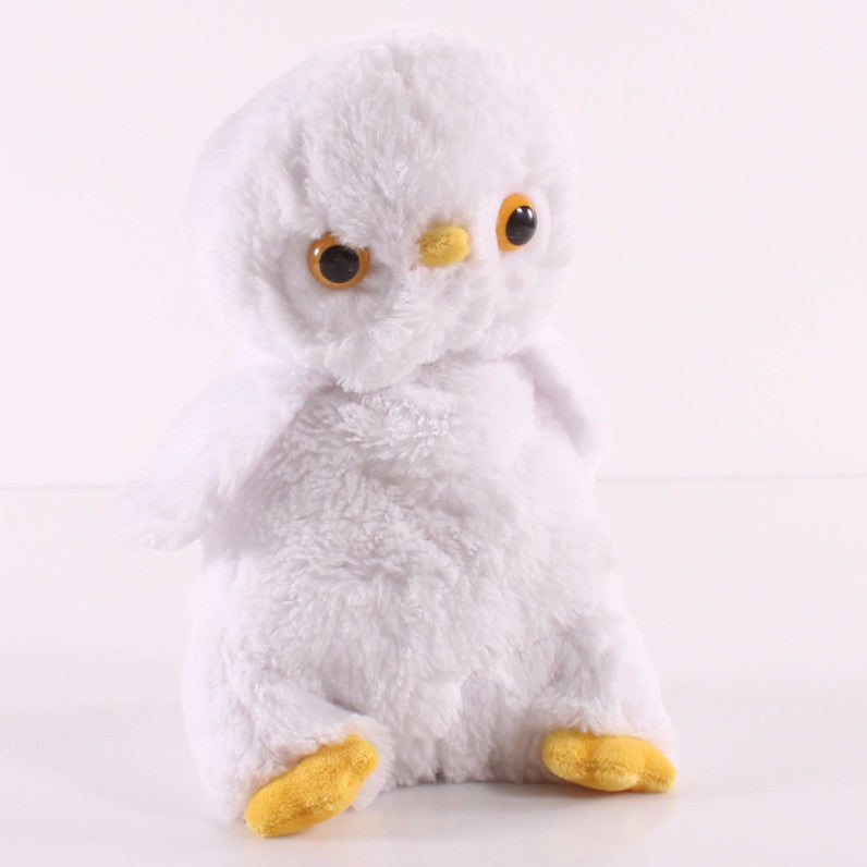 stuffed white owl