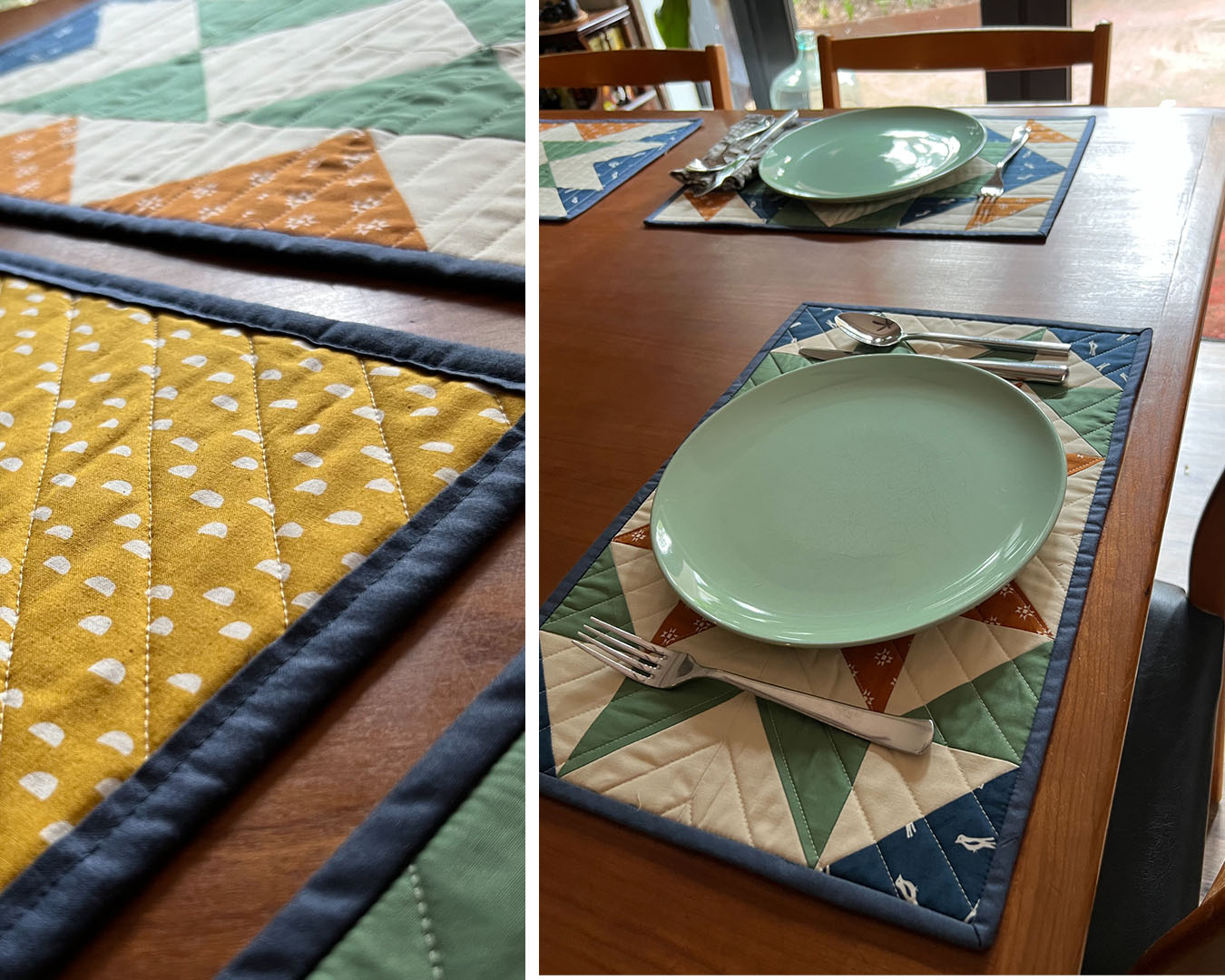 Free Quilted Placemats Pattern