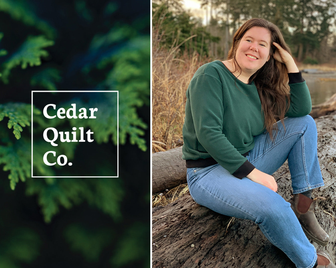 Helen and the Cedar Quilt Co logo