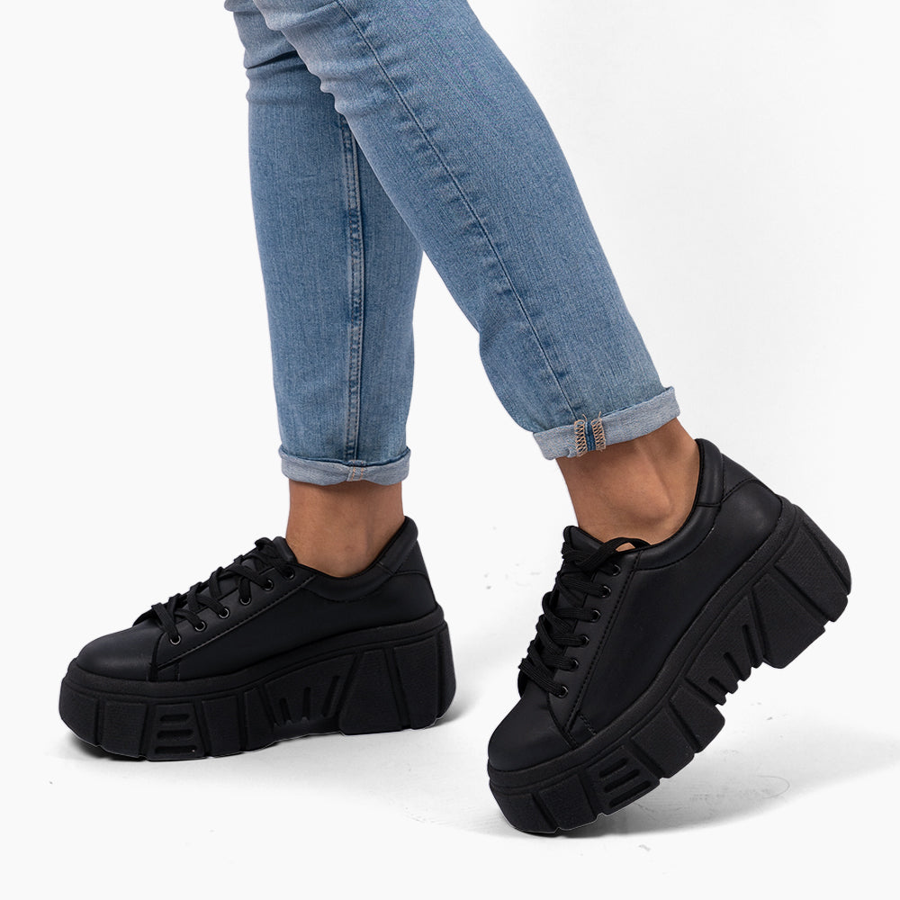 Zapatillas CHUNKY BASIC negro – Magdalena Shoes
