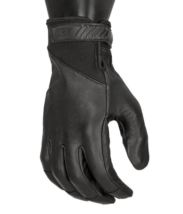 leather police search gloves