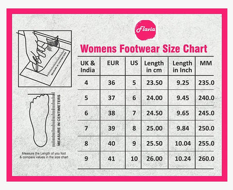 Shoes size chart