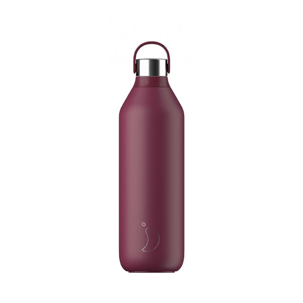 Chilly's Series 2 Μπουκάλι Θερμός Plum Red - 1L