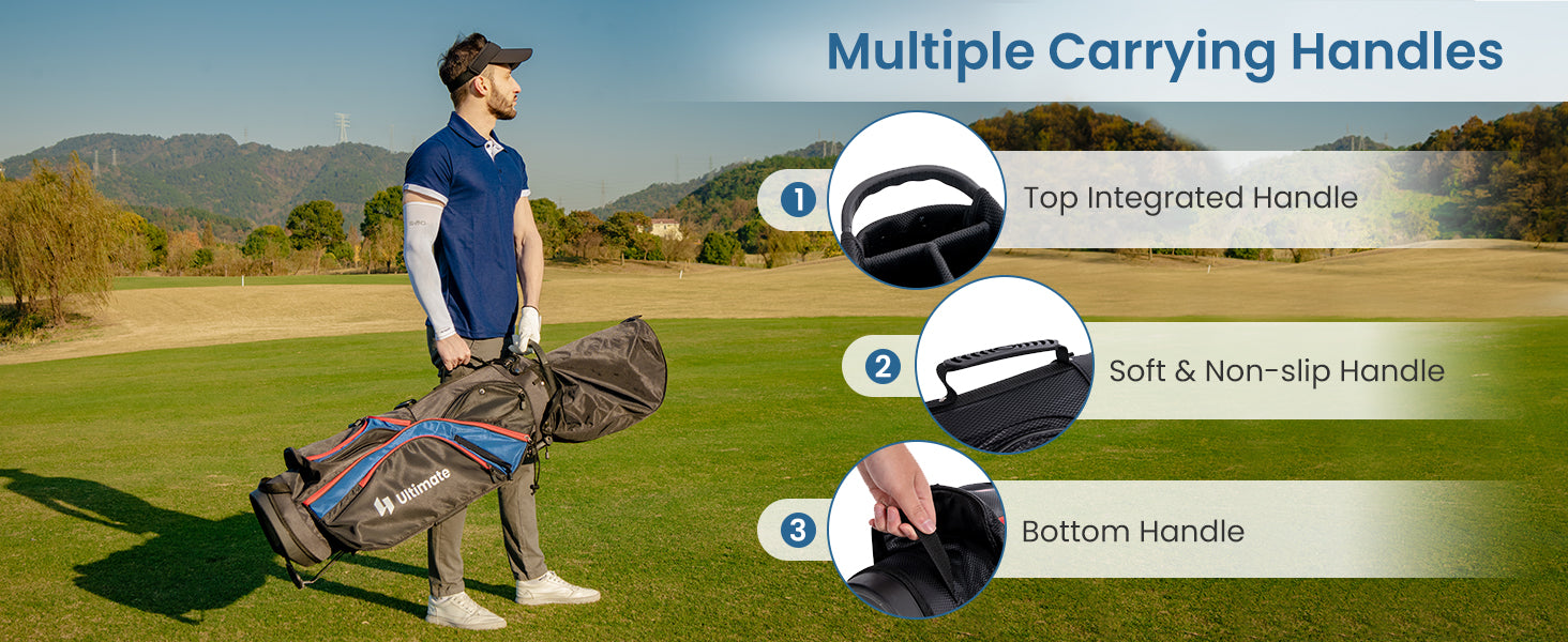 11-Pieces-Portable-Men’s-Complete-Golf-Club-Package-Set-with-Non-Slip-TPR-Handle-and-Golf-Stand-Bag