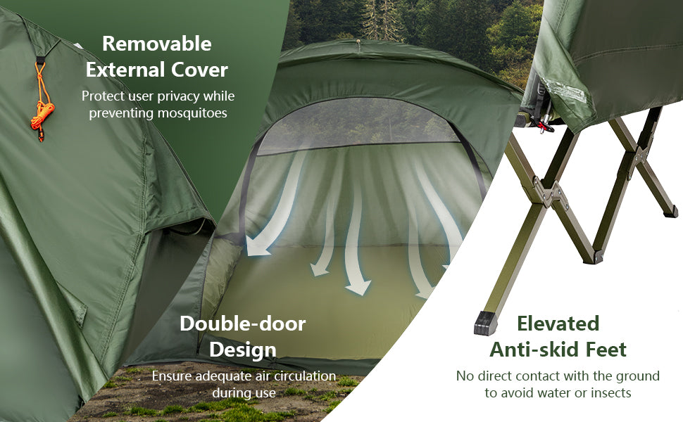 Buy 2 Person Portable Folding Mosquito Net Tent for Outdoor