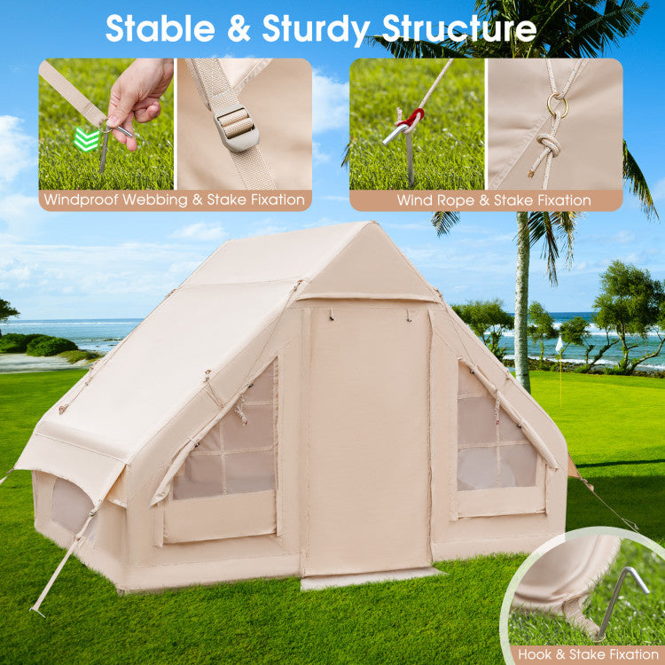 4-6-People-Inflatable-Camping-Tent-Outdoor-Portable-Glamping-Tent-Blow-Up-Cabin-House-with-Carrying-Bag-and-Pump-for-Camping