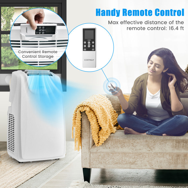 Chairliving 11500 BTU 3-in-1 Portable Air Conditioner Powerful AC Unit with Dual Hose and Remote Control