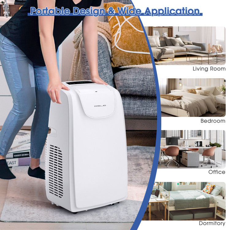 Chairliving 3-in-1 Multifunctional Air Conditioner Portable Evaporative Air Cooler AC with Dehumidifier Function and Smart Timer for Home Office