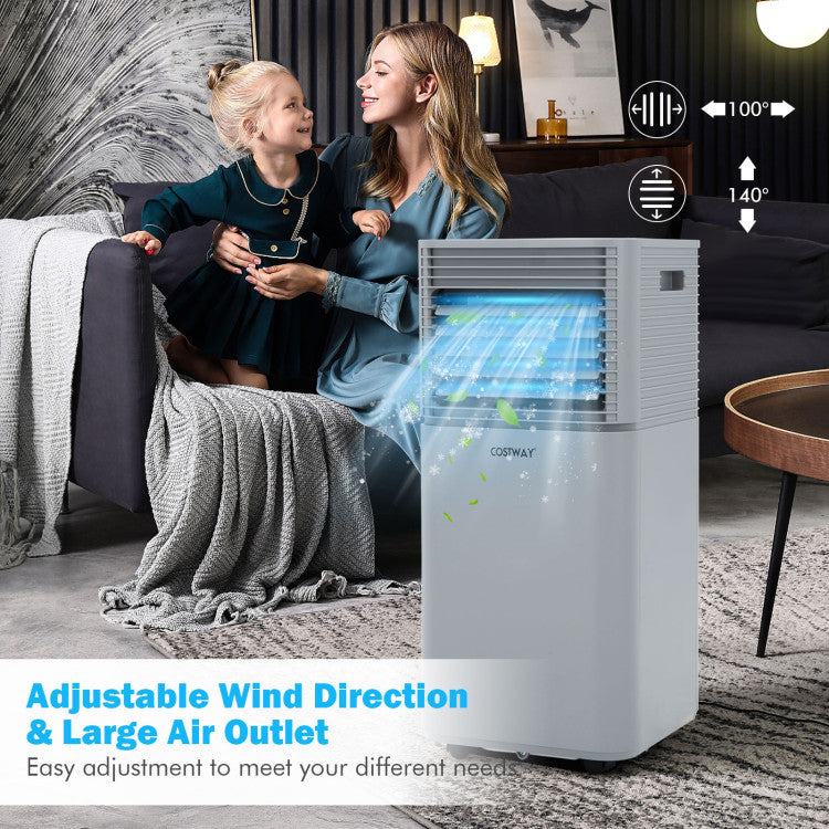 Chairliving 3-in-1 Portable Air Conditioner 10000 BTU AC Unit Air Cooler with Remote Control and 1-24 Hours Timer