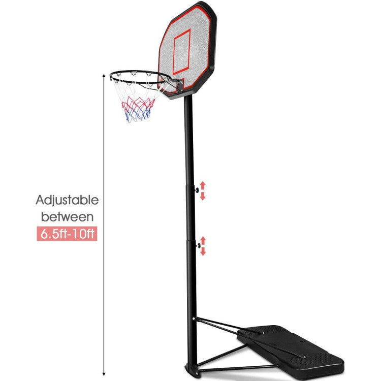 Chairliving 43 Inch Portable Basketball Hoop Adjustable Height Backboard Basketball Goal for Kids Youth Junior