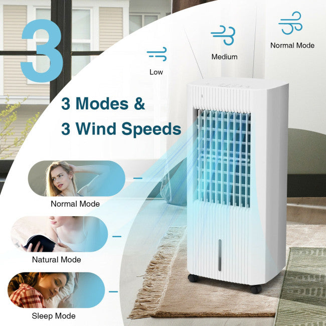 Chairliving 3-in-1 Evaporative Air Cooler Portable Air Conditioner Humidifier with 3 Modes and Remote Control